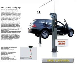 Dizalica dvostubna, elektro-mehanička sa dva sinhronizovana motora nosivosti 3200 kg razmak izmeću stubova 2650 mm SPACE